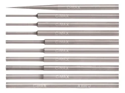 GRSĀ® C-Max Carbide Stepped Round Graver 10 Piece Set