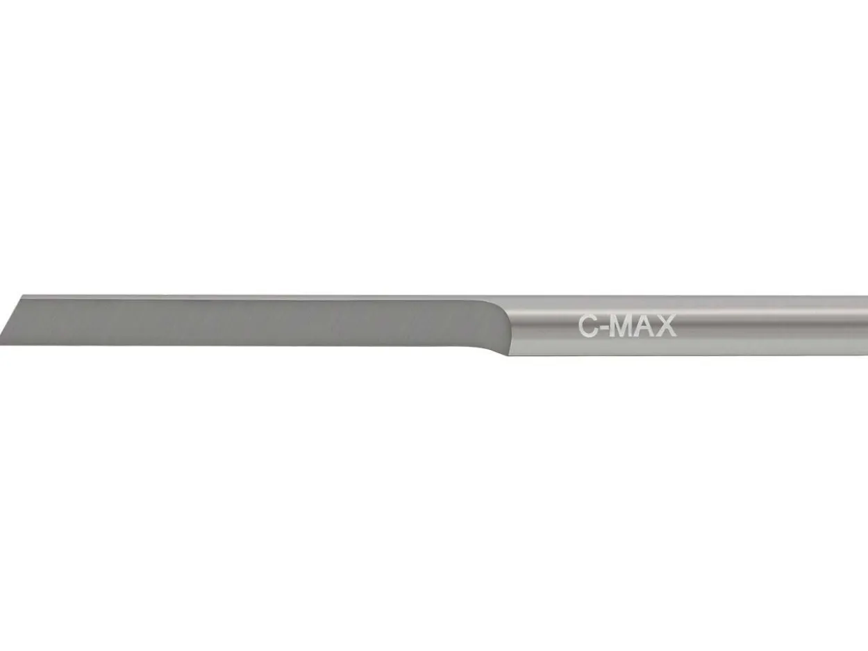 GRS® C-Max Carbide Tapered Rounded Graver 0.2mm Tool Point Width