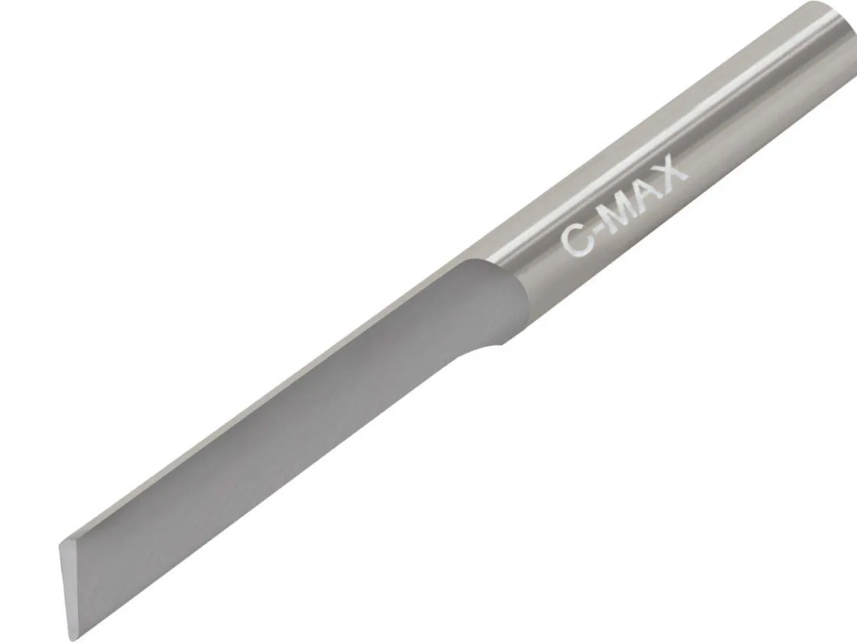 GRS® C-Max Carbide Tapered Rounded Graver 0.2mm Tool Point Width
