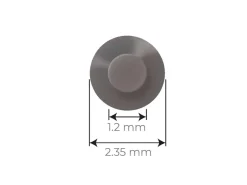GRS® C-Max Stepped Round Graver Blank 1.2mm Diameter
