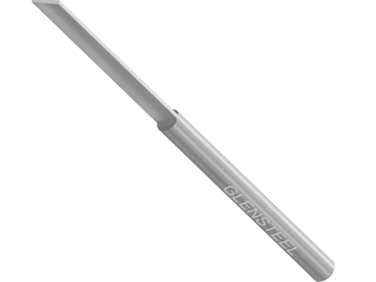 GRS® GlenSteel HSS Parallel Flat Graver 0.6mm Tool Point Width