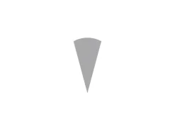 GRS® GlenSteel HSS Wedge Graver 30 Degree Tool Point