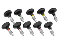 GRS® Hand Chucks, Round And Stub Head, Set Of 10