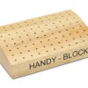 Hardwood Angled Burr Holder, 88 Holes