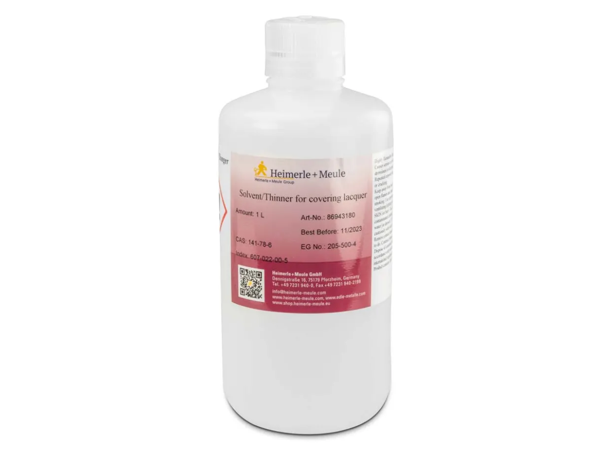Heimerle + Meule Solvent Thinner For Covering Lacquer 1 Litre Un1173