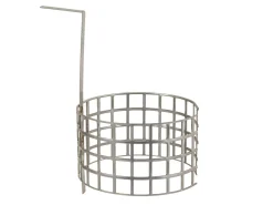 Heimerle + Meule Stainless Steel Round Anode, For Junior 500 Plating Unit