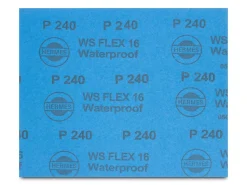 Hermes WS FLEX Wet And Dry Paper, 240 Grit, Pack of 10