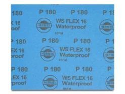 Hermes WS FLEX Wet And Dry Paper, 180 Grit, Pack of 10