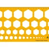 Hexagon Template, 3mm To 42mm Diameters