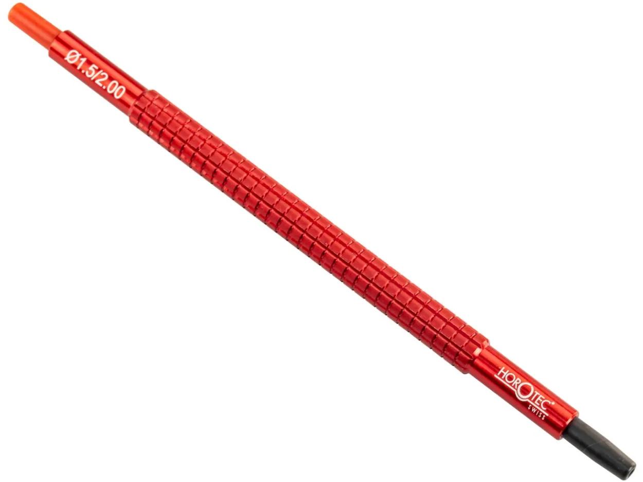Horotec Precision Watch Hand Fitting Tool 1.5mm And 2mm Press Tips