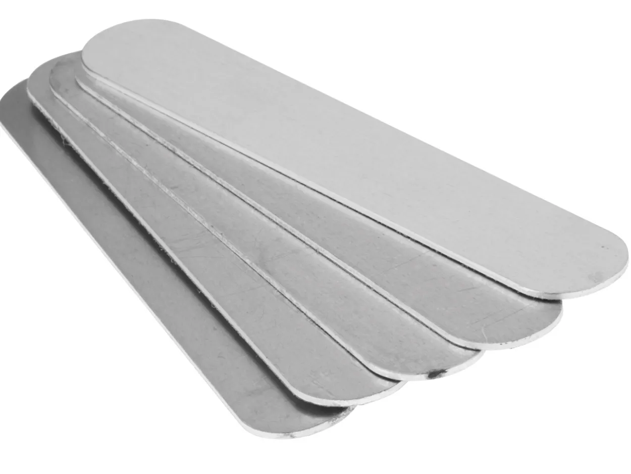 ImpressArt Aluminium Cuff Bangle 150x25mm Stamping Blank Pack of 5