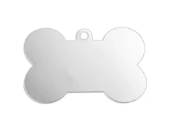 ImpressArt Aluminium Dog Bone 41x19mm Stamping Blank Pack of 4