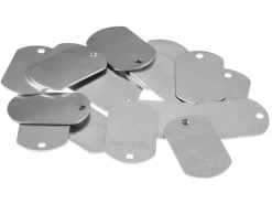 ImpressArt Aluminium Dog Tag 32mm Stamping Blank Pk 13