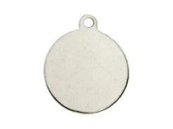 ImpressArt Aluminium Round Tag 16mm Stamping Blank Pack of 15