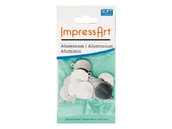 ImpressArt Aluminium Round Tag 16mm Stamping Blank Pack of 15
