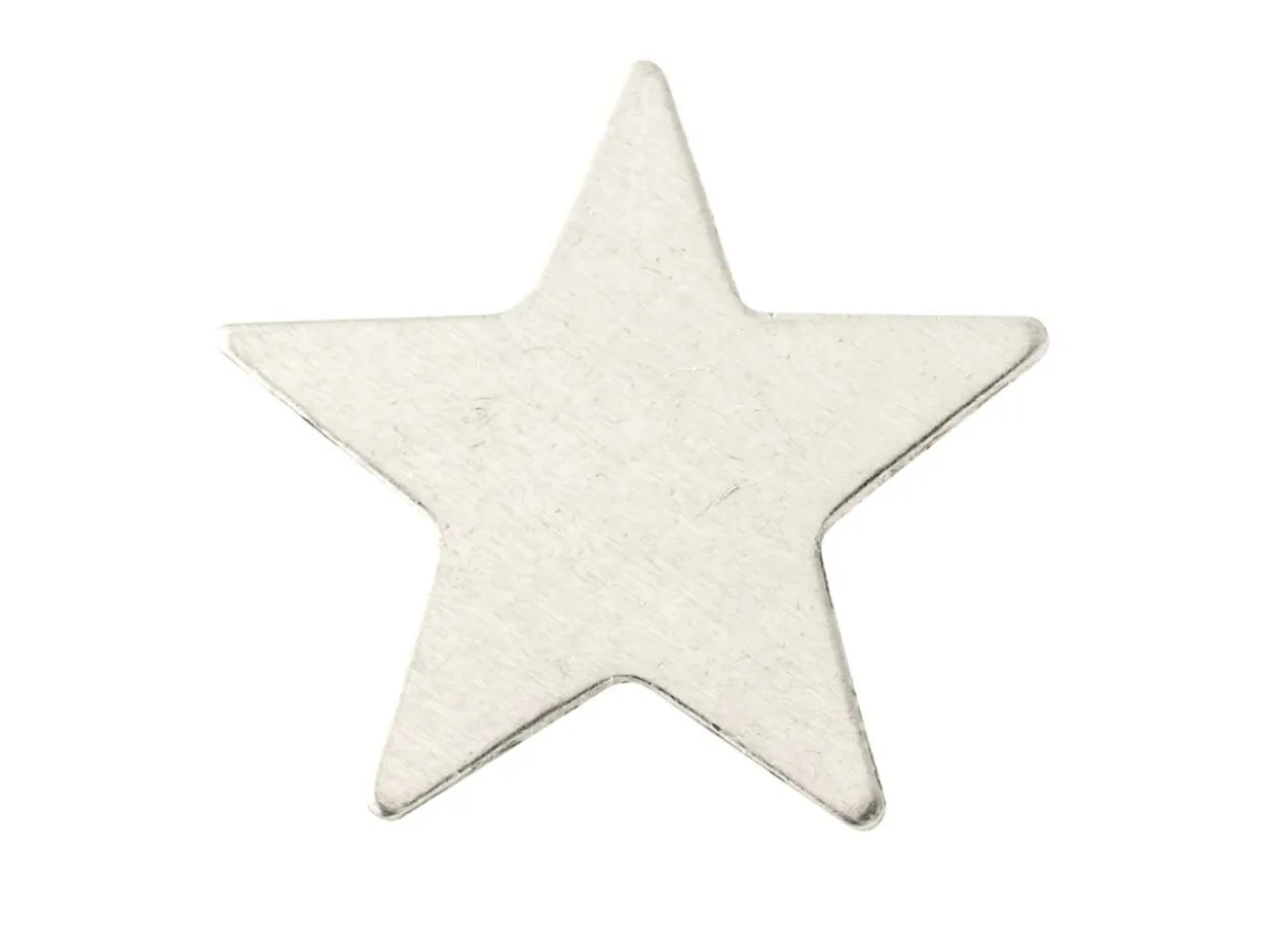 ImpressArt Aluminium Star 22mm Stamping Blank Pack of 15