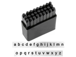 ImpressArt Basic Letter Stamp Set Lowercase 3mm