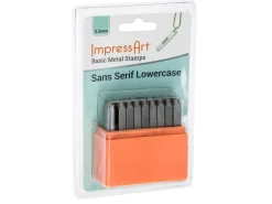 ImpressArt Basic Letter Stamp Set Lowercase 2.5mm
