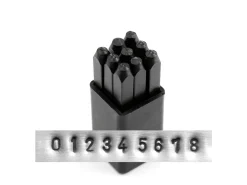 ImpressArt Basic Number Stamp Set 3mm