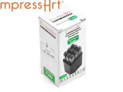 ImpressArt Basic Number Stamp Set 3mm