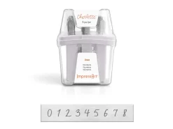 ImpressArt Charlotte Number Stamp Set 3mm