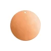 ImpressArt Copper Round Disc 25mm Stamping Blank Pack of 4 Pierced Hole