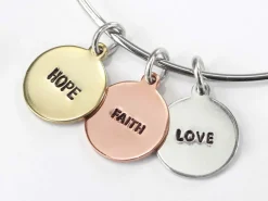 ImpressArt Copper Round Tag 16mm Stamping Blank Pack of 7