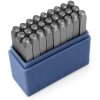 ImpressArt Denim Daze Midrange Letter Stamp Set Lowercase 3mm