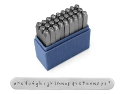 ImpressArt Denim Daze Midrange Letter Stamp Set Lowercase 3mm