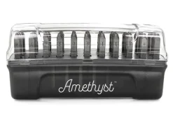ImpressArt Signature Amethyst Letter Stamp Set Uppercase 3mm