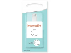 ImpressArt Signature Crescent Moon Design Stamp 9.5mm
