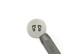 ImpressArt Signature Feet Outline Design Stamp 6mm Pack of 2