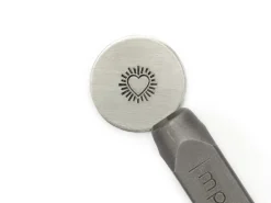 ImpressArt Signature Heart Burst Design Stamp 6mm