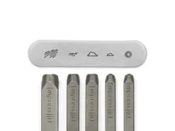 ImpressArt Signature Scene Building 1 Design Stamp Pack of 5
