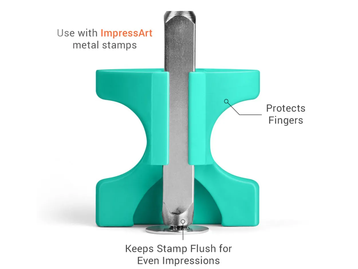ImpressArt Simple Strike Jig 3mm Plus Free Heart Design Stamp
