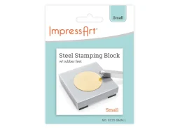ImpressArt Steel Block With Rubber Feet 50x50x9.5mm