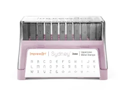 ImpressArt Sydney Midrange Letter Stamp Set Uppercase 3mm