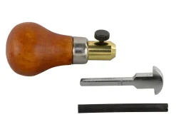 Interchangle Pusher, 3 Attachements, Prong, Bezel And Roller