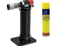 Jeweller's Soldering Blow Torch, Electronic Ignition, Max 1,300°c Includes 1x 300ml Butane