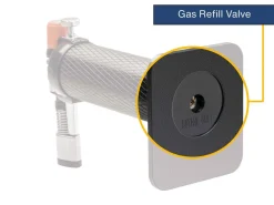 Jeweller's Soldering Blow Torch, Electronic Ignition, Max 1,300°c Includes 3x 300ml Butane
