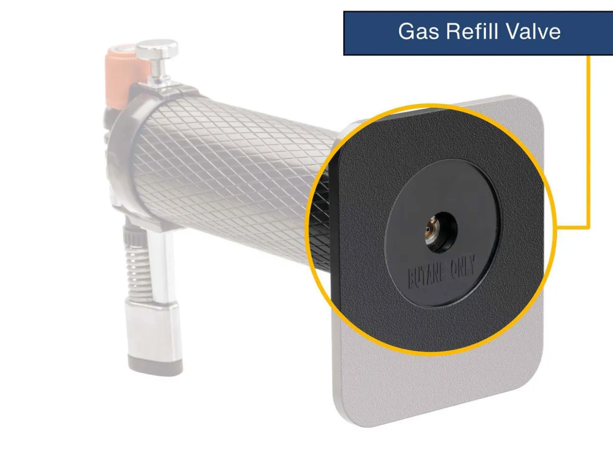 Jeweller's Soldering Blow Torch, Electronic Ignition, Max 1,300°c Includes 2x 300ml Butane
