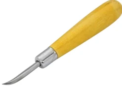 Jewellers Stone Setting Burnisher Tools, Curved And Straight Burnishers, Set Of Two
