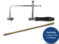 Jewellery Starter Set, Saw Frame And 12 Super Pike 2/0 Blades
