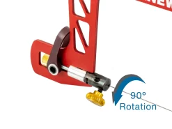 Knew Concepts Mk.3 Saw Frame With Lever Tension Swivel Blade Clamps 76mm/3