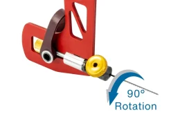 Knew Concepts Mk.3 Saw Frame With Lever Tension And Swivel Blade Clamps 127mm/5