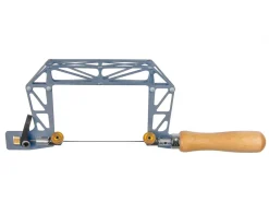 Knew Concepts 76mm/3" Titanium Birdcage Fret Saw With Lever Tension And Swivel Blade Clamps