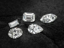 Lab Grown Diamond 0.40ct, Baguette Cut, D Colour Vs Clarity, 6x3mm