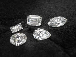 Lab Grown Diamond 0.30ct, Emerald Cut, D Colour Vs Clarity, 5x3mm