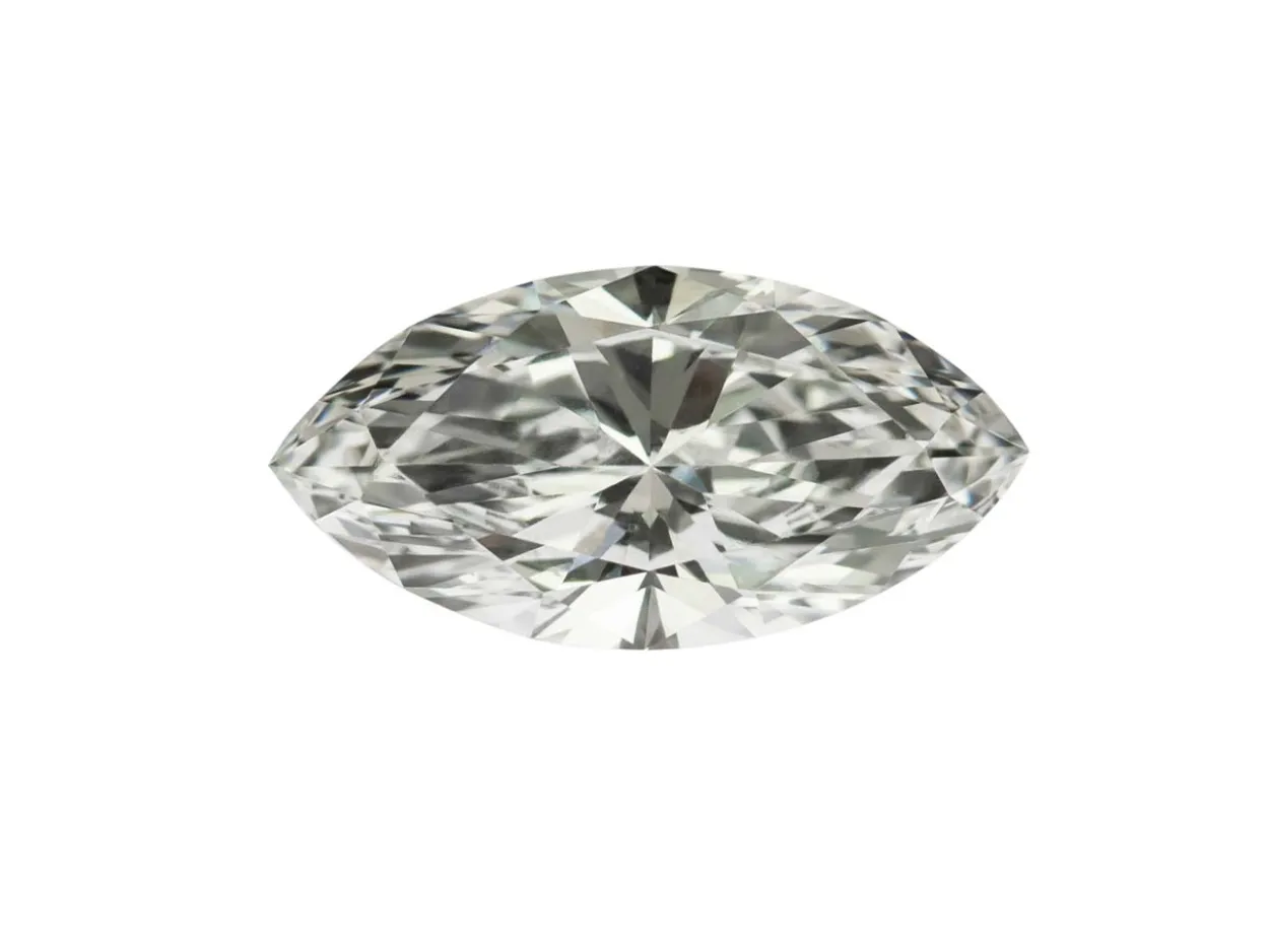 Lab Grown Diamond 0.25ct, Marquise Cut, D Colour Vs Clarity, 6.5x3.3mm
