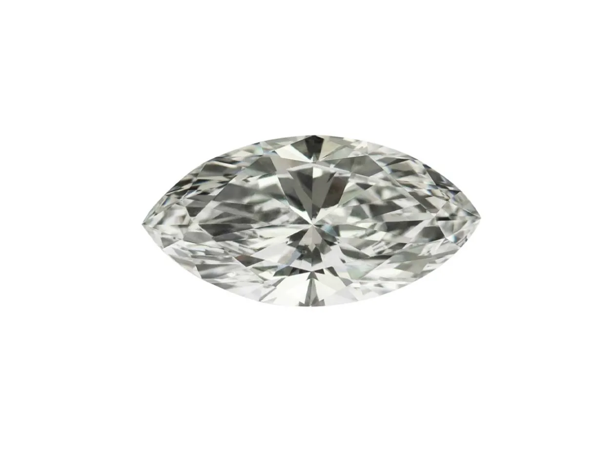 Lab Grown Diamond 0.20ct, Marquise Cut, D Colour Vs Clarity, 6x3mm